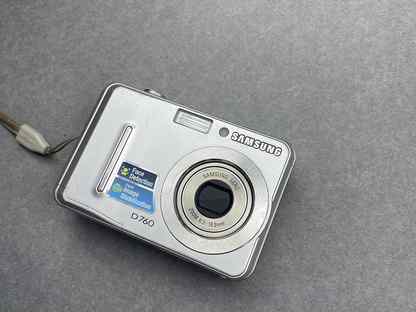 Компактный цифровой фотоаппарат Samsung d760