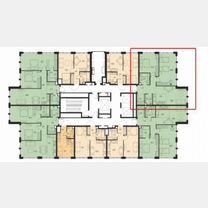 3-к. квартира, 75,2 м², 9/24 эт.